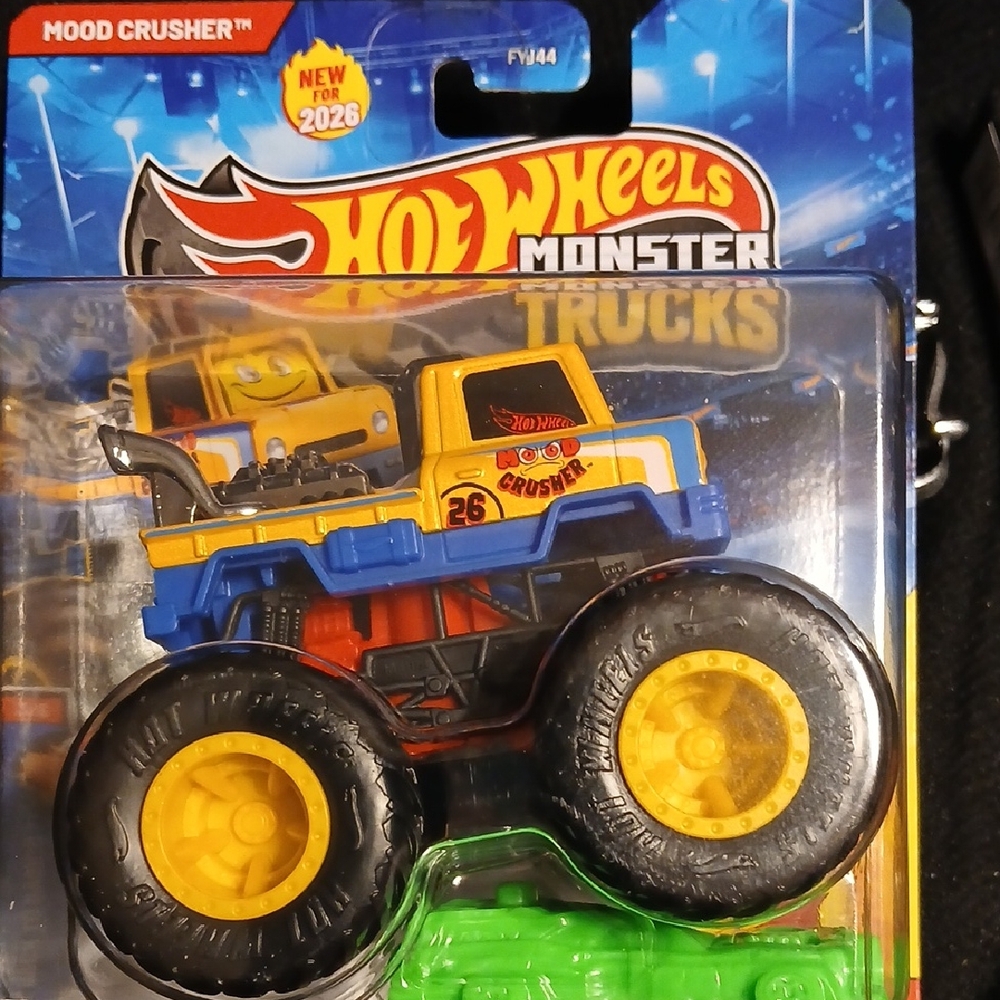 Hot Wheels Monster Trucks Mood Crusher Toy